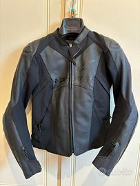 Giacca pelle moto donna Faster V3