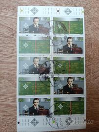 Foglio francobolli 100 anni di Radio - San Marino