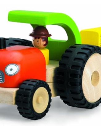 Trattorino di legno ecologico di Wonderworld