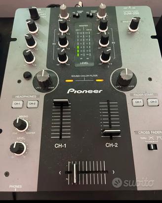 mixer djm 250 Pioneer 2 canali