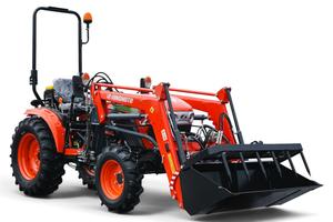 TRATTORE HINOMOTO HM-350, CARICATORE MULTIFUNZIONA