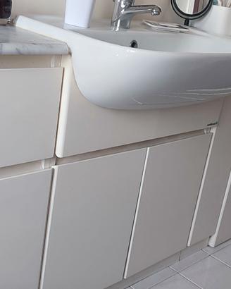 mobile bagno Mobilcrab + specchio + armadio