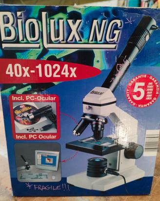 Microscopio elettronico Biolux 40X-1024X. 