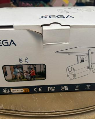 telecamera di sorveglianza XEGA Wi-Fi solare PTZ