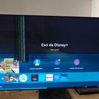 TV Samsung QE65QN800AT 65" schermo difettoso