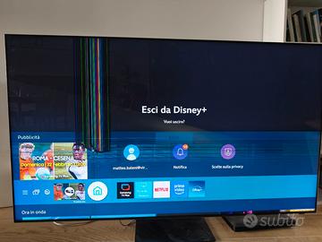 TV Samsung QE65QN800AT 65" schermo difettoso