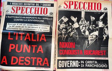 📦 Lotto 6 numeri di Specchio anni ‘60-‘70