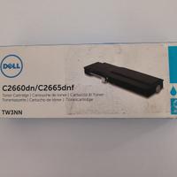 Cartuccia toner ciano Dell C2660dn/C2665dnf