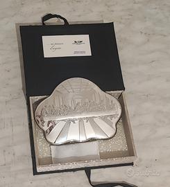 quadretto ultima cena in argento