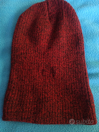 Cuffia/cappello ovs invernale rosso bordeaux