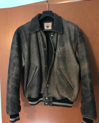 Bomber in pelle diesel