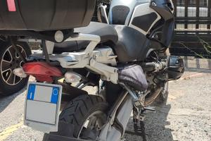 BMW R1200 GS incidentata