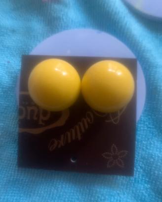 Dudu orecchino giallo a clips