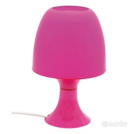 Lampada comodino rosa