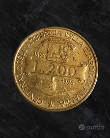 200 lire Guardia di Finanza 1996