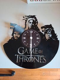 orologio da parete in vinile - Game of Thrones 