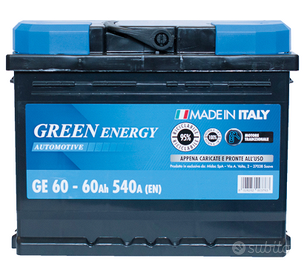 Batteria auto 60 ah spunto 540