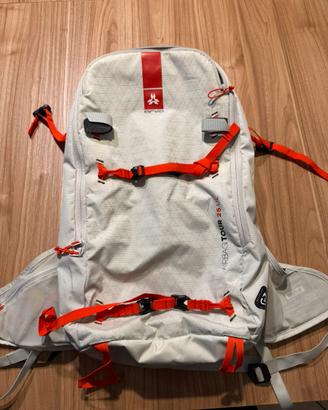 Zaino alpinismo reactor tour 25 l con airbag