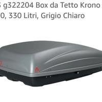 Box portaoggetti da tetto auto