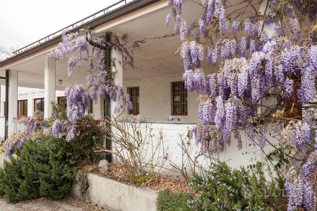 palazzina ad uso commerciale di 720mq con giardino