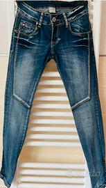 Jeans strass donna tg s
