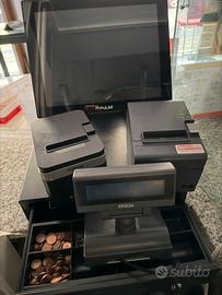 Registratore di cassa con pc