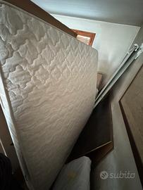 Rete con doghe + Materasso matrimoniale