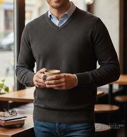 pullover Dan John taglia M nuovo mai usato 