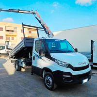 IVECO DAILY 35C15 GRU E RIBALTABILE TRILAT.-2015