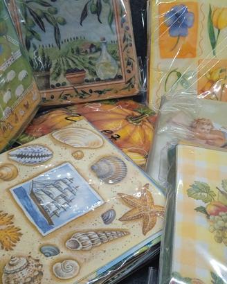100 tovaglioli per Decoupage
