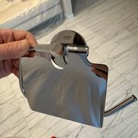 GROHE Quick fix - portarotolo con coperchio cromo