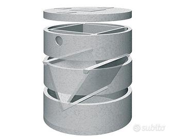 Fossa biologica tipo Imhoff in calcestruzzo