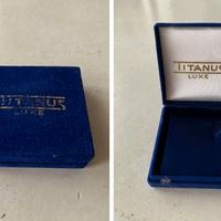 Titanus astuccio porta gioiello vintage anni 80