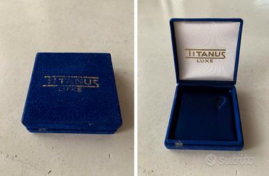 Titanus astuccio porta gioiello vintage anni 80