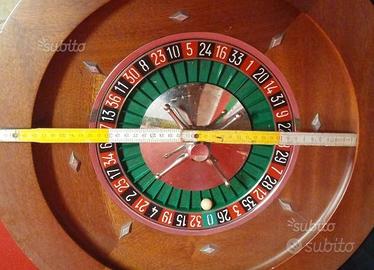 Roulette in legno diametro esterno 40 cm Roulette
