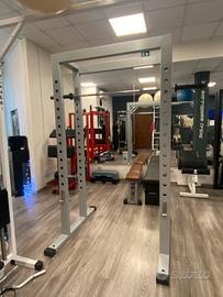 Rack grigio technogym