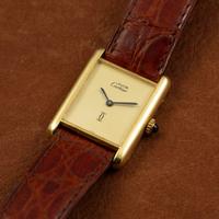 Tank vermeil cartier