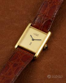 Tank vermeil cartier