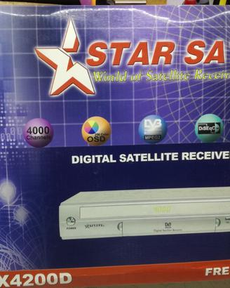Decoder satellitare star sat sr-x4200d