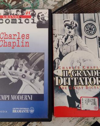 2 VHS CHARLES CHAPLIN