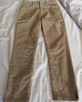 Jeans Cigala’s donna fustagno beige