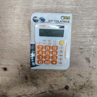 Calcolatrice elettronica Canodi – Bianca e Arancio