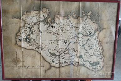 Mappa Skyrim Collector Edition
