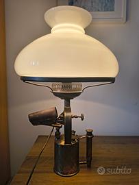 Lampada Vintage Steampunk da Tavolo – Su base Cann