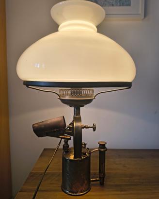 Lampada Vintage Steampunk da Tavolo – Su base Cann
