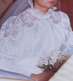 abito sposa anni 80 vintage