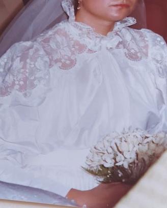 abito sposa anni 80 vintage