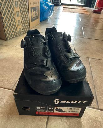 Scarpe Shimano MTB boa 42 piu attacchi
