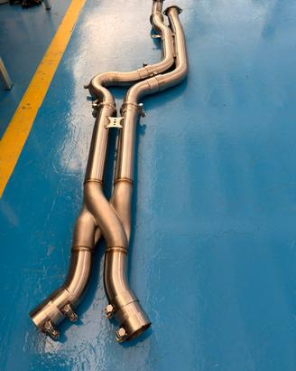 Bmw g87 M2 scarico z pipe centrale libero