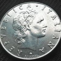 Errore di conio 50 lire vulcano 1981 , con 81 in s